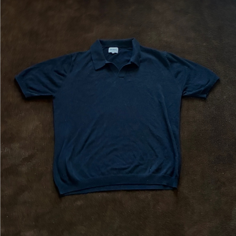 Norse Projects SS Cotton Linen Leif Polo